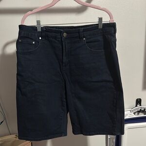 Universal Standard Dark Blue Jean Shorts